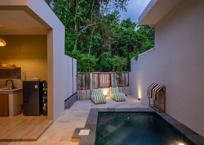 Villa V3-1br With Private Pool -and Jungle View Close To The - Restaurant