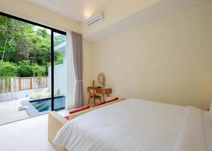 V3-1br With Private Pool -and Jungle View Close To The - Restaurant Denpasar (Bali)